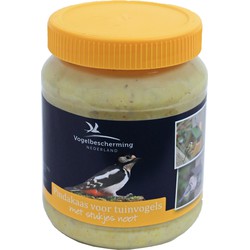 Vogelbescherming Vogelvoer - pot - pindakaas met noot - 330gr - Vogelvoer