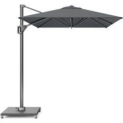 Voyager T1 300x200 cm antraciet zweefparasol zonwering - Platinum