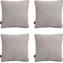 Madison -  Sierkussen Panama taupe - Ca. 60x60 cm - Set van 4