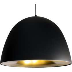 NOBU pendel diam 600mm 1*E27 zwart/brons (kabel 300cm)