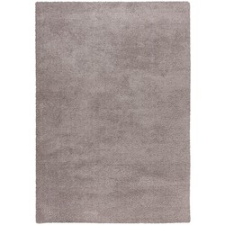 Basic Home Dream Vloerkleed - Hoogpolig Tapijt - Soft - Effen - Grijs- 120x170 CM