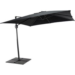 SenS-Line - Honolulu Parasol Grijs 250x250 Cm - Grijs