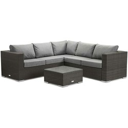 Feel Home - Alu Wicker Corner loungeset - Messina II