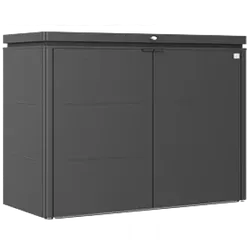BIOHORT | HighBoard | Donkergrijs Metallic | Formaat 160 | 160 x 70 cm