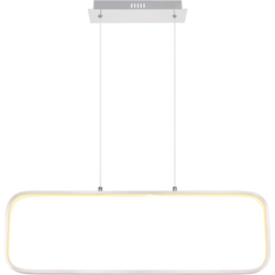 Moderne hanglamp Silla - L:80cm - LED - Metaal - Grijs