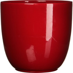 Bloempot Pot rond es/19 tusca 20 x 22.5 cm d.rood Mica - Mica Decorations