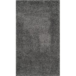 Safavieh Shaggy Indoor Woven Area Rug, California Shag Collection, SG151, in Dark Grey, 91 X 152 cm