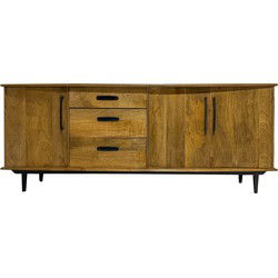 Livingfurn - Dressoir Elias 200cm - Mangohout