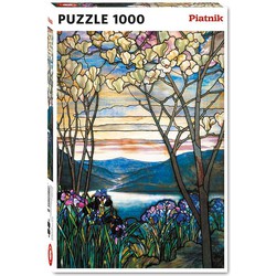 Piatnik Piatnik Magnolias and Irises - Louis Comfort Tiffany (1000)