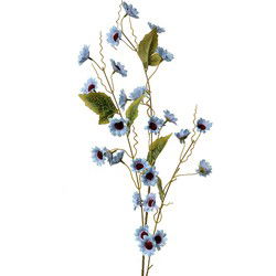 Clayre & Eef Kunstbloem 107 cm Blauw Kunststof