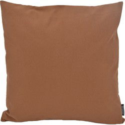 Sierkussen Florea Uni Bruin | 45 x 45 cm | Katoen/Polyester