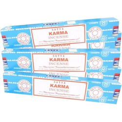 60 wierook stokjes Nag Champa Karma - Wierookstokjes