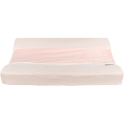 Baby's Only Gebreide baby aankleedkussenhoes - Waskussenhoes Classic - Classic Roze - 45x70 cm