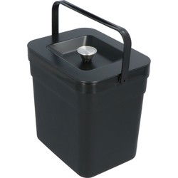 4cookz® Afvalbakje Aanrecht 5 liter met Deksel en Hengsel - GFT Afvalbakje