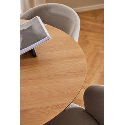 Eettafel Eiken Naturel - Rond 120x120x75cm - Skagen