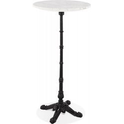 DOMY ronde hoge tafel 60x60x1126 cm Wit