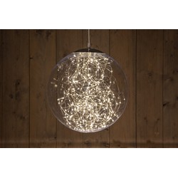 BAL HELDER 35CM/300LED WARM WIT 8/16UUR TIMER INDOOR/OUTDOOR