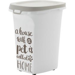 MODERNA VOERCONTAINER TRENDY STORY PET WISDOM 20 LTR 36,5X29X42,5 CM