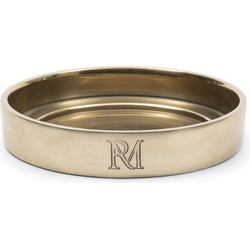 Riviera Maison Kaarsenhouder, Stompkaars, mini dienblad - RM Maxime Candle Platter - goud - Aluminium 
