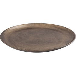 PTMD Afta Gold Casted Alu Simple Plate Round L