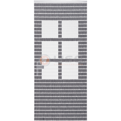 037 Vliegengordijn met Deur - kant en klaar 92 x 209