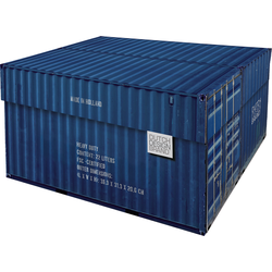 Dutch Design Brand Opbergdoos met Deksel - Doos in Karton - Geschenkdoos - 39x31x21cm - Port of Rotterdam - 1 Stuk