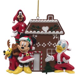 Ornament disney Mickey kunststof h11 cm