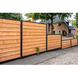 Zweeds rabat Red Class Wood 1,1/2,2x19,5x500 cm Tuindeco