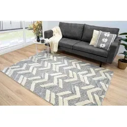 Sofia Modern Grijs vloerkleed - - 120 X 170 CM