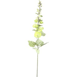 PTMD Kunstbloem Hollyhock - 65x26x114 cm - Plastic - Groen