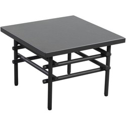 Ki side table 50x50 cm aluminium dark grey