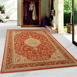 Flycarpets Marrakesh Klassiek Vloerkleed - 300x400cm - Oranje - Oosters motief