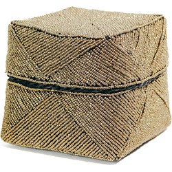 The Beaded Basket - Gold - S