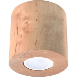 Scandinavische Plafondlamp Gustafson Hout