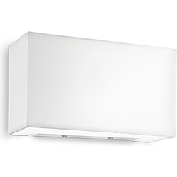 Ideal Lux - Hotel - Wandlamp - Metaal - E27 - Wit