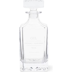 Riviera Maison Olie fles, Azijnfles, Drankfles model - Amailloux Oil Bottle 730 ml - Transparant - Glas
