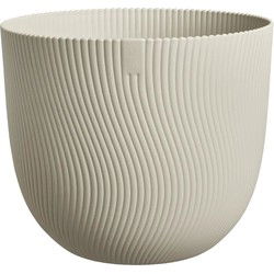 Pot sereh d30 cm paddenstoel beige