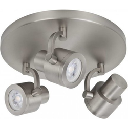 Highlight - Alto - Plafondlamp - GU10 - 25 x 25  x 12,5cm - Nikkel