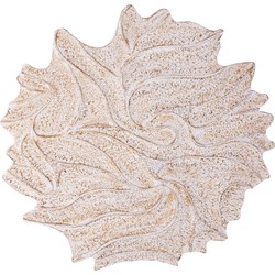 PTMD Wandpaneel Ceanna - 90x2x90 cm - MDF - Creme
