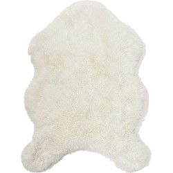 Textino NIEK - Vloerkleed 60x90 cm - heerlijk zacht en tijdloos - Snow White - Textino