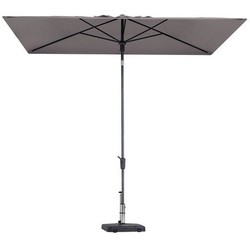 Sun square grey stokparasol 250 x 125 cm zonwering