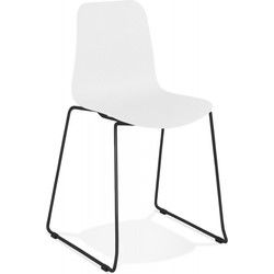 EXPO moderne stoel 55x50x825 cm Wit