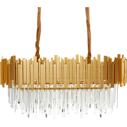 Beliani GARCIA - Hanglamp-Goud-Aluminium