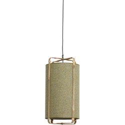 Light & Living - Hanglamp SENDAI - Ø27x56cm - Groen