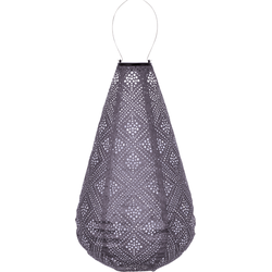 LUMIZ Solar Lampion Topaze Drop - 28 cm - Lichtpaars