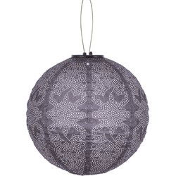 LUMIZ Solar Lampion Marrakesh Rond - 30 cm - Paars