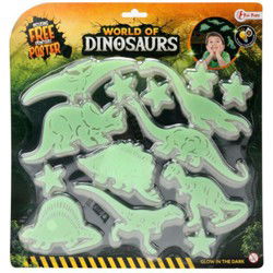 Toi-Toys World of Dinosaurs Glow In The Dark Dinos