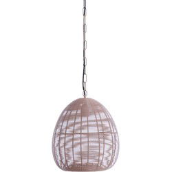 Light & Living - hanglamp - Oliveria - roze - metaal - E27 - 2988995