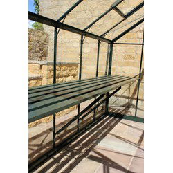 Tafel Burford 86, geintegreerd, groen