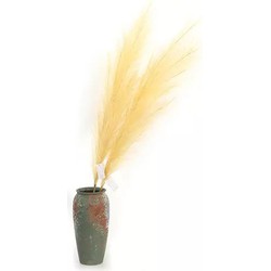 Pampas Gras 60 cm Warm geel kunstplant